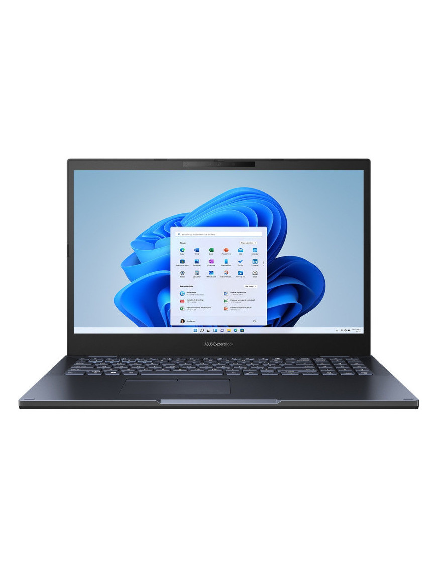 Laptop ASUS 15.6 inch ExpertBook B2 B2502CBA B2502CBA-KJ0999XA, FHD, Intel Core i5-1240P, 8GB DDR4, 512GB SSD, Intel Integrated 