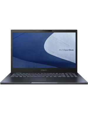 Laptop ASUS 15.6 inch ExpertBook B2 B2502CBA B2502CBA-KJ0999XA, FHD, Intel Core i5-1240P, 8GB DDR4, 512GB SSD, Intel Integrated Graphics, Windows 11 Pro Education, Star Black