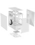 Carcasa HYTE Y40, Mid-Tower, ATX/Micro-ATX/Mini-ITX, Tempered Glass, Panoramic View Design, Snow White