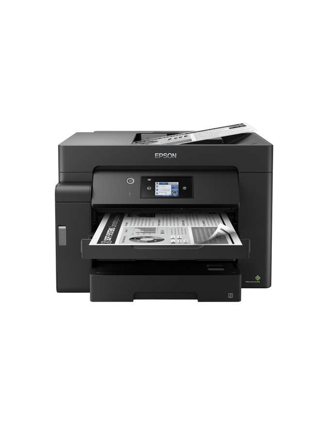 Multifuncțional Inkjet Epson EcoTank M15140 C11CJ41402, Monocrom, A3+, cu Wi-Fi și Duplex, Negru