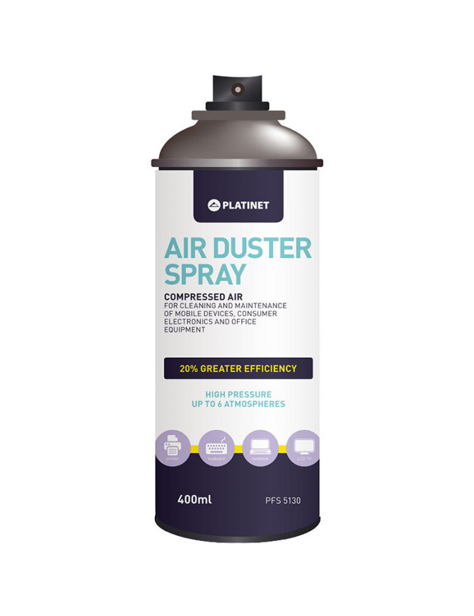 Spray Aer Comprimat PLATINET PFS5130, 400ml