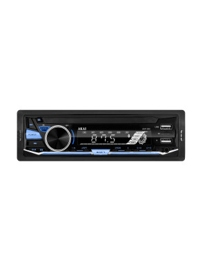 Radio auto AKAI ACP-300, 2 x  USB, Bluetooth 5.0, Ecran LCD, SD card, Negru