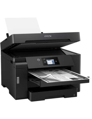 Multifuncțional Inkjet Epson EcoTank M15140 C11CJ41402, Monocrom, A3+, cu Wi-Fi și Duplex, Negru