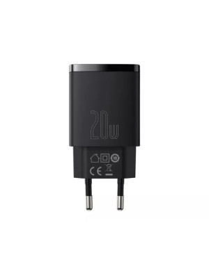 Incarcator retea BASEUS CCXJ-B01, Quick Charge, USB, USB Type-C, 20W, negru