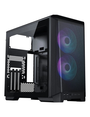 Carcasă PHANTEKS Eclipse P200A D-RGB, Mini-ITX, Mesh Airflow, Tempered Glass, Black