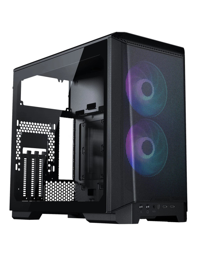 Carcasă PHANTEKS Eclipse P200A D-RGB, Mini-ITX, Mesh Airflow, Tempered Glass, Black