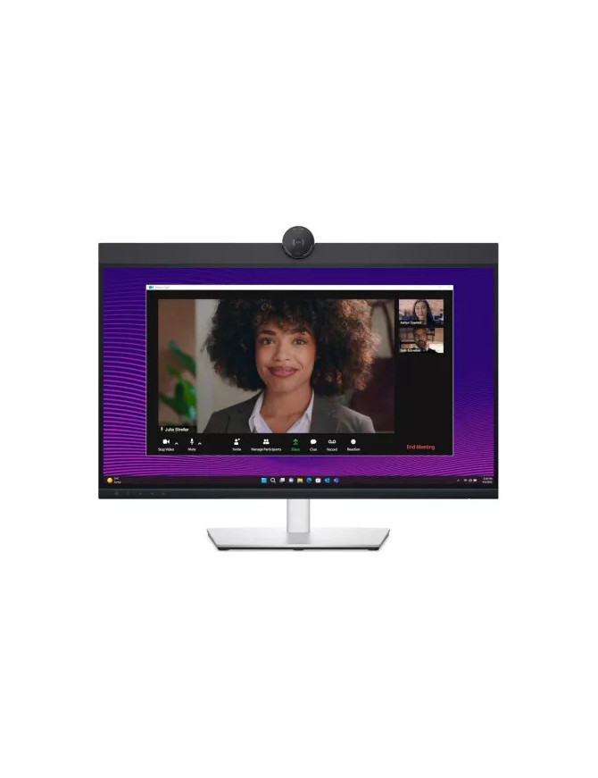 Monitor LED DELL P2724DEB, 27" QHD, IPS, USB-C, Webcam, 60Hz, 5 ms, Black/Silver