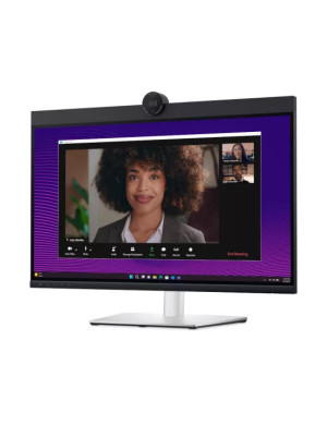 Monitor LED DELL P2724DEB, 27" QHD, IPS, USB-C, Webcam, 60Hz, 5 ms, Black/Silver