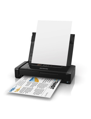 Imprimanta Portabila Inkjet Color Epson WorkForce WF-100W C11CE05403, Negru