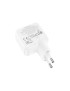 Incarcator retea BLUE POWER, Wall Charger, 30W, 3A, USB-A, USB-C, White