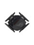 Router Wireless ASUS GT-BE98, Quad-Band, Wi-Fi 7, 2.4/6 GHz, 1376 + 11529 Mbps, Black