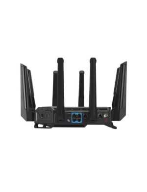 Router Wireless ASUS GT-BE98, Quad-Band, Wi-Fi 7, 2.4/6 GHz, 1376 + 11529 Mbps, Black