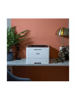 Imprimanta Laser BROTHER HL-L5210DW, Monocrom, A4, Duplex, USB/LAN/Wi-Fi, Tava coli: 250 coli, White-Black