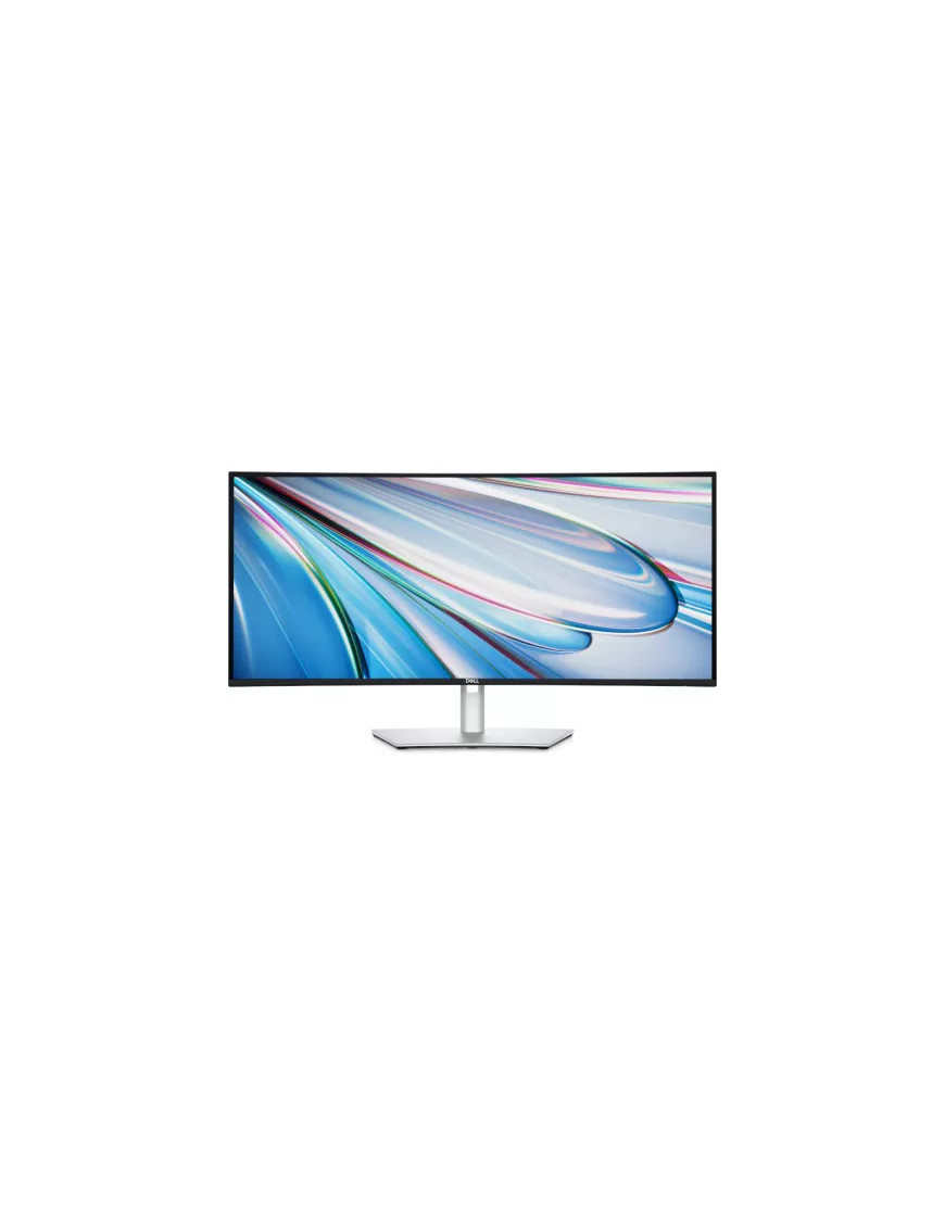 Monitor LED curbat DELL UltraSharp U3425WE, 34" UWQHD, IPS, Thunderbolt, 120Hz, 5 ms, White/Silver