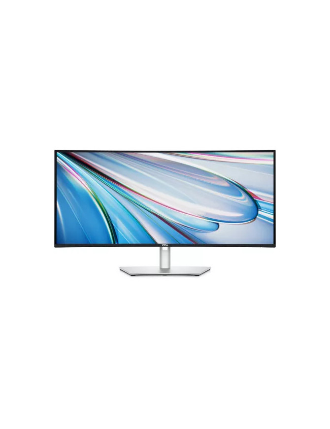 Monitor LED curbat DELL UltraSharp U3425WE, 34" UWQHD, IPS, Thunderbolt, 120Hz, 5 ms, White/Silver