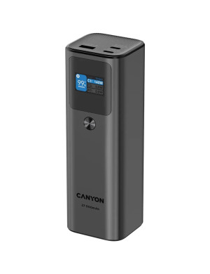 Powerbank Canyon 27.000 mAh PD140W QC 3.0 Dark Grey