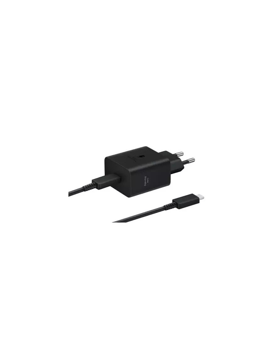 Incarcator retea SAMSUNG EP-T4511XBEGEU, 45W, Black + Cablu USB-C