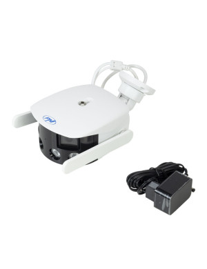 Cameră de supraveghere video PNI IP590 Dual Lens 2x2MP 180° WiFi IP65