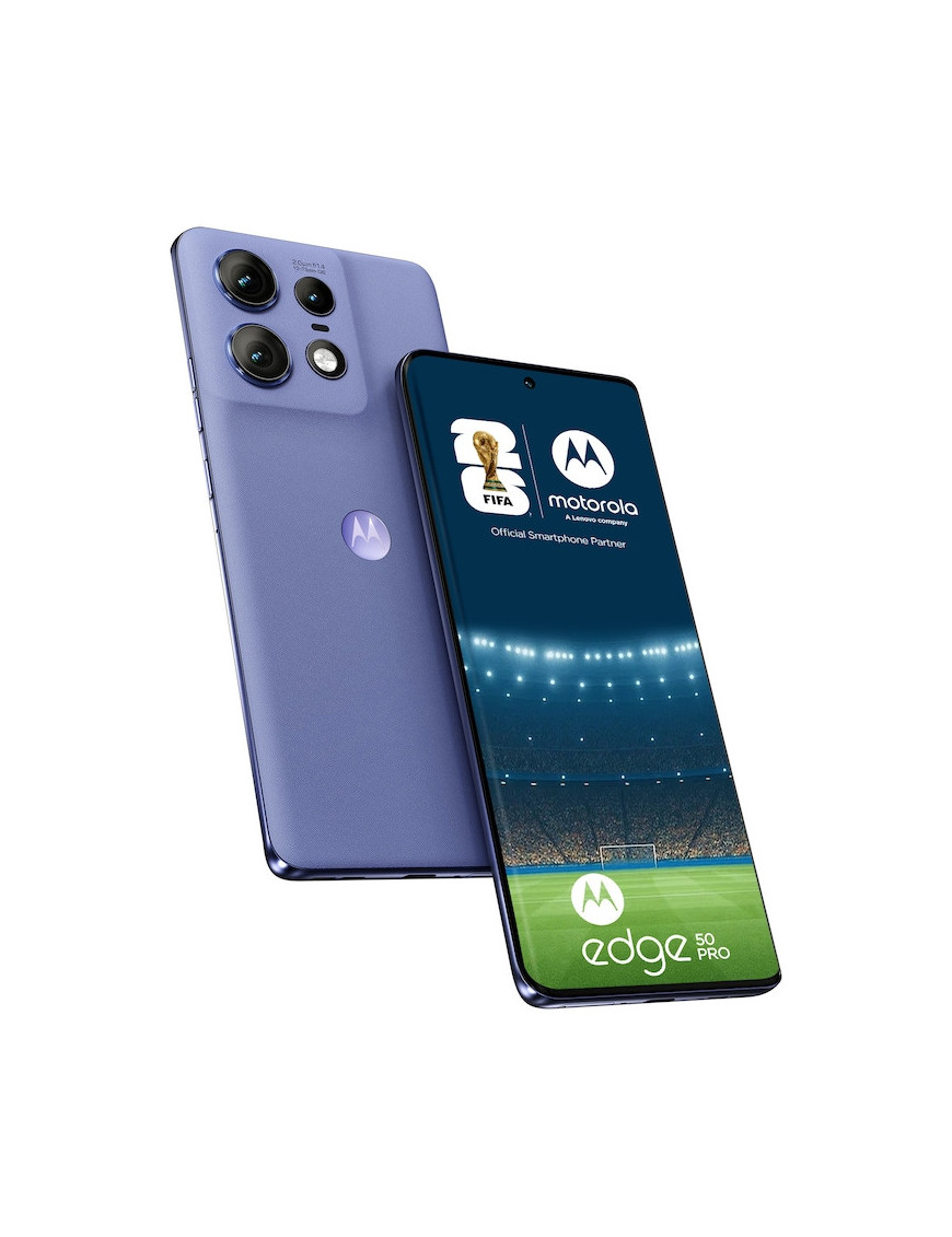 Telefon Motorola Edge 50 Pro, Dual SIM, 512GB, 12GB RAM, 5G, Luxe Lavender