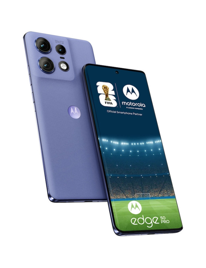 Telefon Motorola Edge 50 Pro, Dual SIM, 512GB, 12GB RAM, 5G, Luxe Lavender
