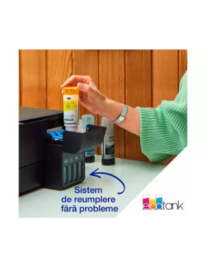 Multifunctionala Epson EcoTank L3280 C11CJ66426, InkJet CISS, Color, Format A4, Wi-Fi, Negru