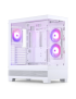 Carcasă Phanteks XT Pro Vertical, Mid-Tower, E-ATX/ATX/Micro-ATX/Mini-ITX, Tempered Glass, ARGB Fans, White