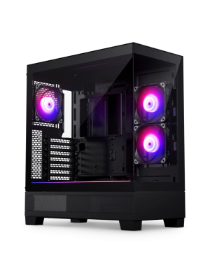 Carcasă Phanteks XT Pro Vertical DRGB, Mid-Tower, E-ATX/ATX/Micro-ATX/Mini-ITX, Tempered Glass, ARGB Fans, Black
