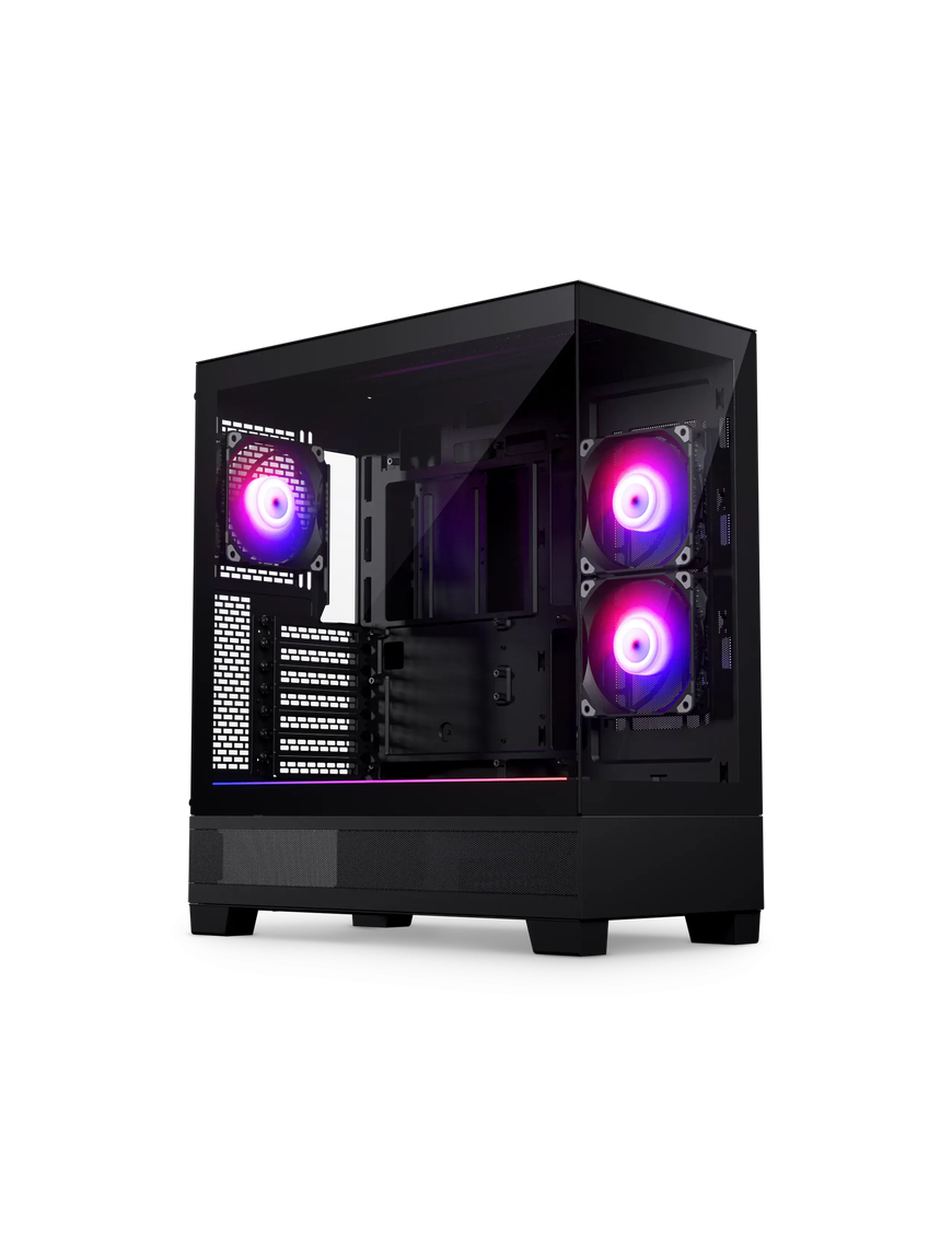 Carcasă Phanteks XT Pro Vertical DRGB, Mid-Tower, E-ATX/ATX/Micro-ATX/Mini-ITX, Tempered Glass, ARGB Fans, Black