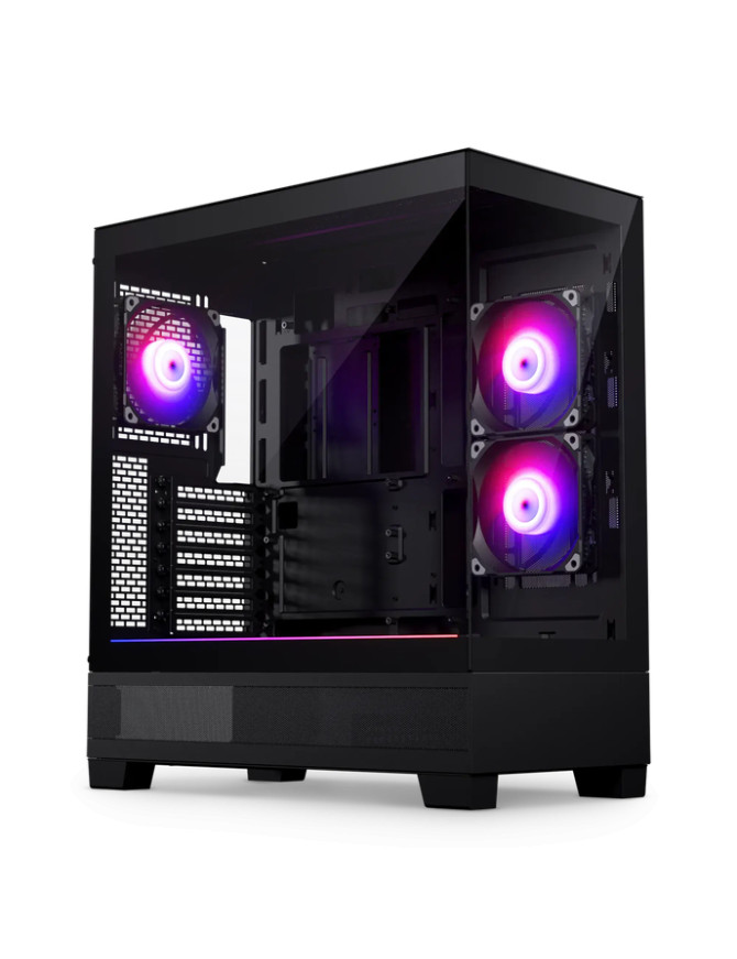 Carcasă Phanteks XT Pro Vertical DRGB, Mid-Tower, E-ATX/ATX/Micro-ATX/Mini-ITX, Tempered Glass, ARGB Fans, Black
