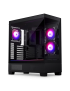 Carcasă Phanteks XT Pro Vertical DRGB, Mid-Tower, E-ATX/ATX/Micro-ATX/Mini-ITX, Tempered Glass, ARGB Fans, Black