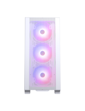 Carcasă Phanteks XT Pro Ultra DRGB, Mid-Tower, E-ATX/ATX/Micro-ATX/Mini-ITX, Mesh Airflow, Tempered Glass, D-RGB Fans, White