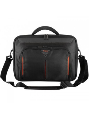Geantă laptop TARGUS Classic+ Clamshell CN418EU 18" Black/Red