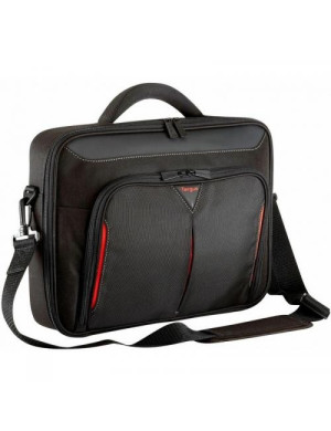 Geantă laptop TARGUS Classic+ Clamshell CN418EU 18" Black/Red
