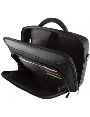 Geantă laptop TARGUS Classic+ Clamshell CN418EU 18" Black/Red