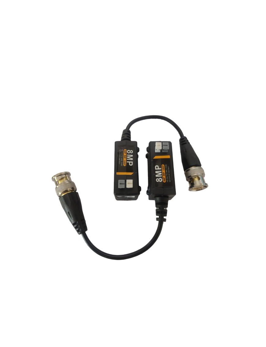 Set Video Balun Pasiv OEM HM-950, 8MP, 2 bucăți