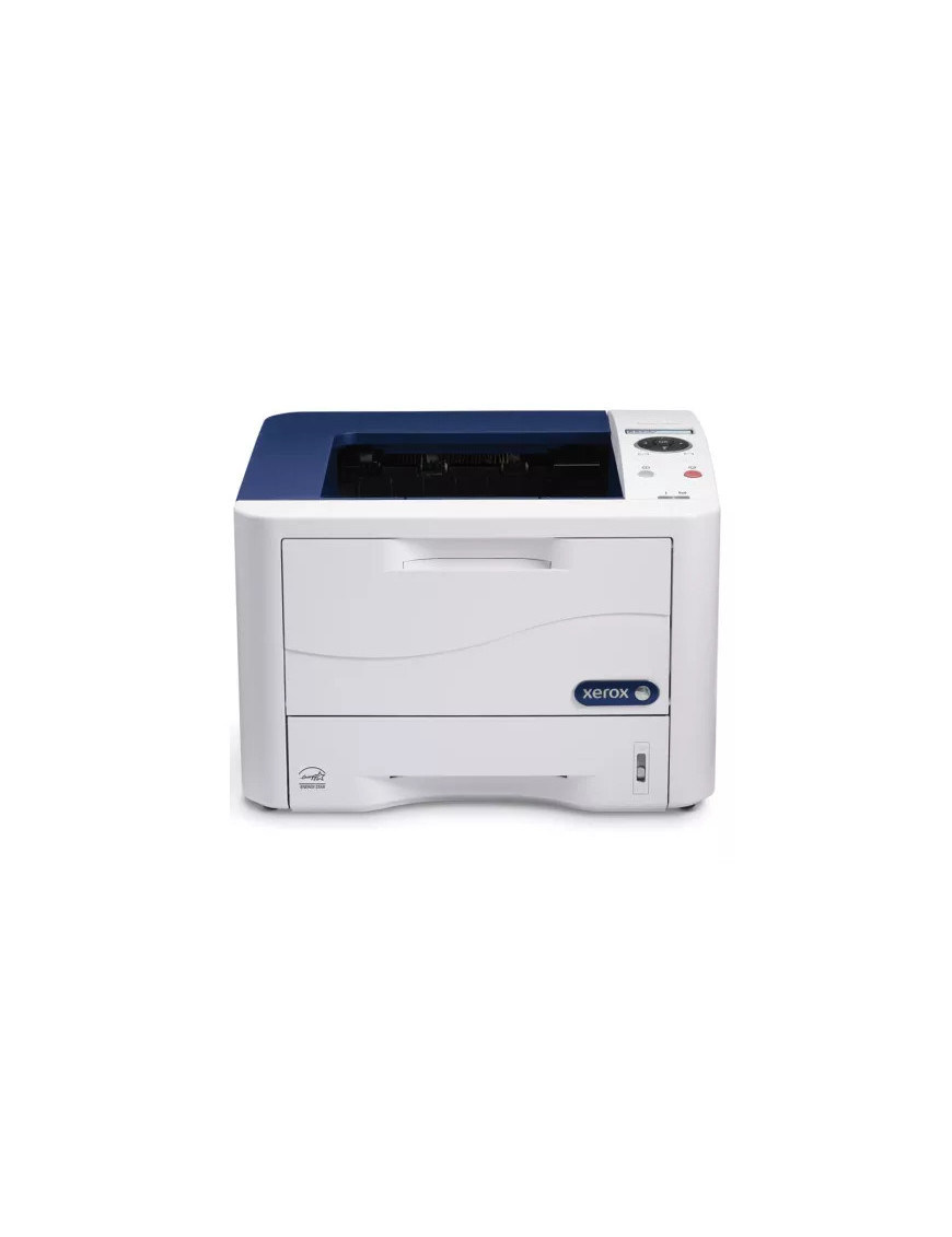 Imprimanta Laser XEROX Phaser 3020, Monocrom, A4, USB/Wi-Fi, Tava coli: 150 coli, White-Blue
