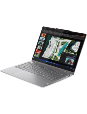 Laptop LENOVO ThinkBook 14 2-in-1 G4 IML 21MX0013RM, 14" WUXGA Touch, Intel® Core™ Ultra 7 155U, 16GB RAM, SSD 512GB, Intel Graphics, Windows 11 Pro, Luna Gray