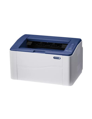 Imprimanta Laser XEROX Phaser 3020, Monocrom, A4, USB/Wi-Fi, Tava coli: 150 coli, White-Blue