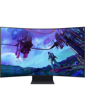Monitor Gaming LED Curbat SAMSUNG Odyssey Ark Gen 2 LS55CG970NUXDU, 55 inch UHD, 165 Hz, 1 ms, Black