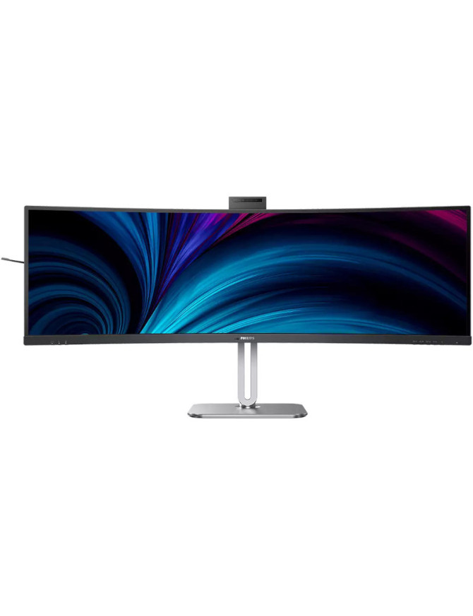 Monitor LED curbat PHILIPS 49B2U5900CH/00, 48.8 inch, DQHD, VA, 75Hz, USB-C, HDR, Webcam