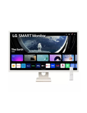 Monitor LED LG Smart 32SR50F-W, 31.5" FHD, IPS, FreeSync 60Hz, 8 ms, White