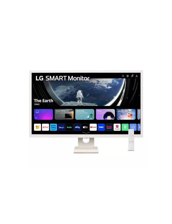 Monitor LED LG Smart 32SR50F-W, 31.5" FHD, IPS, FreeSync 60Hz, 8 ms, White