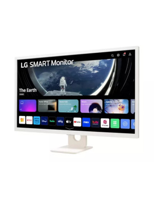 Monitor LED LG Smart 32SR50F-W, 31.5" FHD, IPS, FreeSync 60Hz, 8 ms, White