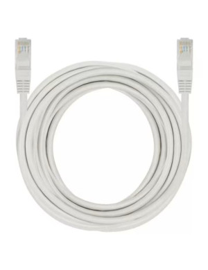 Cablu de rețea UTP HCT Cat6 cu mufe RJ45, 10 metri, gri
