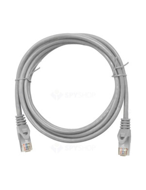 Cablu UTP cu mufe HCT CAT6 7.5m Gri – Performanță Gigabit și Conectivitate Fiabilă