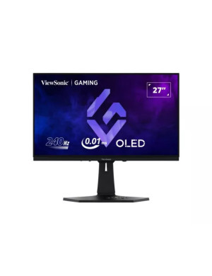 Monitor LED VIEWSONIC Gaming XG272-2K-OLED, 27" QHD, OLED, USB-C, HDR, G-Sync Compatible & FreeSync Premium, 240 Hz, 0.02 ms, Bl