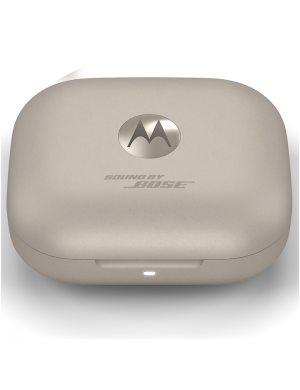 Casti wireless MOTOROLA Moto Buds+ Flute, Sound by Bose, Bluetooth, Beach Sand