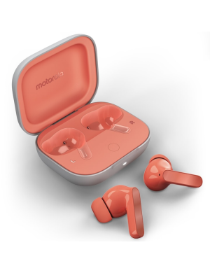 Casti wireless MOTOROLA Moto Buds, Bluetooth, Coral Peach