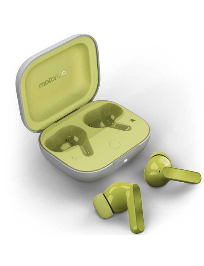 Casti wireless MOTOROLA Moto Buds, Bluetooth, Kiwi Green