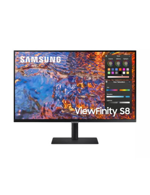 Monitor LED SAMSUNG ViewFinity S8 LS32B800PXPXEN, 32", UHD, IPS, USB-C, HDR, 60Hz, 5 ms, Black